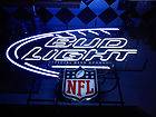 BUD LIGHT NFL Seattle Seahawks Neon Light Sign me083