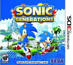 Nintendo 3DS Sonic Generations Game BRAND NEW SEALED