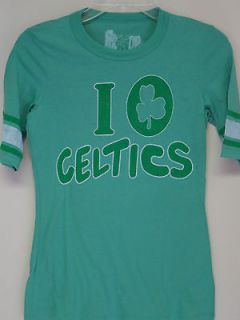 NBA Boston Celtics Green ( I Love Celtics ) Vintage T shirt