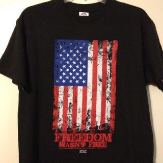 Christian Patriotic Freedom Flag T Shirt M L XL 2XL 3XL