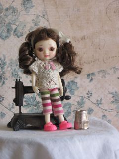 Hand Knit w/Leggings for Amelia Thimble,Tonner Wilde Imagination 4 