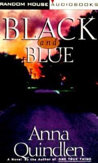 Black and Blue A Novel by Anna Quindlen 1998, Cassette, Abridged 