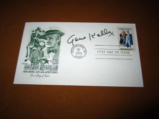 GENE KELLY SIGNED RARE FIRST DAY COVER (FDC) *AUTHENTIC* COA B