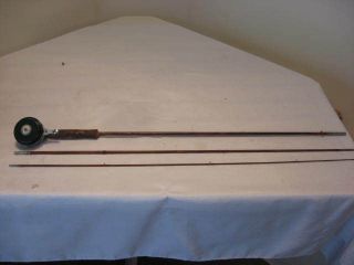Vintage Bamboo Fly Rod with Shakespeare Automatic No.1812