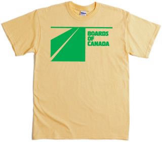   Canada Trans Highway T Shirt 10 Colours Screenprinted Warp Aphex Twin