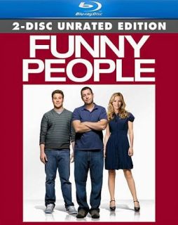 Funny People Blu ray Disc, 2009, 2 Disc Set, Rated Unrated Versions 