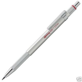 rotring 600 Mechanical Pencil 2.0mm Silver