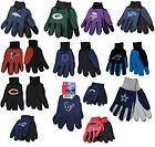 NFL No Slip Utility Work Gloves With Embroidered Logos  Team Colors 