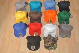 Plain One Tone Snapback Hats Vintage Snap Back Caps Wholesale/Retail 
