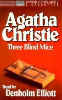 Three Blind Mice by Agatha Christie 1990, Cassette, Abridged