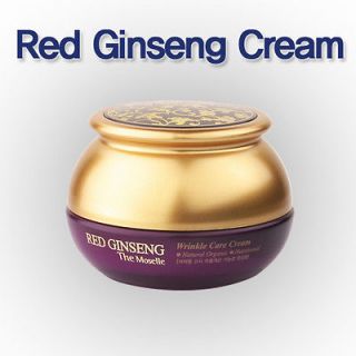 Red Ginseng Extract Contained Cream Nourishing+Skin Flexibility Effect