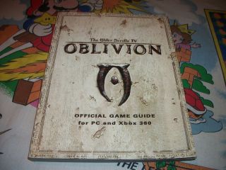 Elder Scrolls Oblivion IV Strategy Players Guide Players RPG RARE