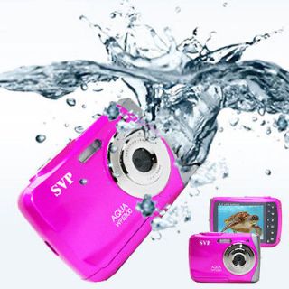 SVP Underwater 18MP Max. Pink Digital Camera + Camcorder *WaterProof 
