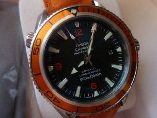 OMEGA SEAMASTER PLANET OCEAN AUTOMATIC CO AXIAL MENS WATCH