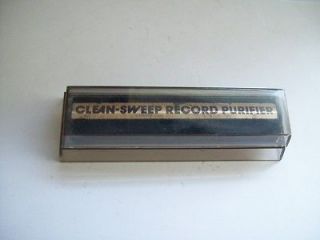 Old Clean Sweep Record Purifier With Holder for Record Album Cleaning 