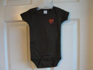 Cleveland Browns Baby One Piece 12/18 Months Brown NWOT