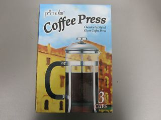 PRIMULA *COFFEE PRESS* CLASSICALLY STYLED GLASS COFFEE PRESS