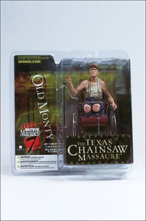 OLD MONTY / THE TEXAS CHAINSAW MASSACRE / Movie Maniacs series 7   NEW