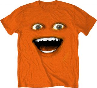 NEW Men Woman Adult Sizes Annoying Orange Big Face Funny Show Smile T 