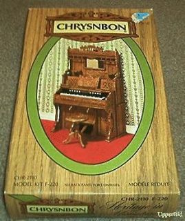   Chrysnbon Furniture Kit Model F 220 Parlor Pump Organ & Stool
