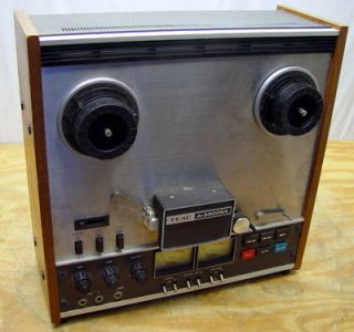 Teac A 3300SX 4 Track 2 Channel Reel to Reel Stereo Tape Deck RARE 