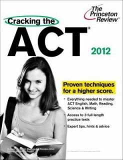 Brand New Cracking the ACT, 2012 Edition (College Test Preparation)