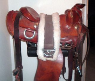 Western Big Horn Saddle 16 with breastplate and reins