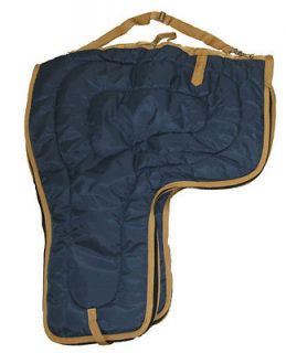 Western Horse Saddle Carrier Cover Bag Extra Large Size Padded Navy 
