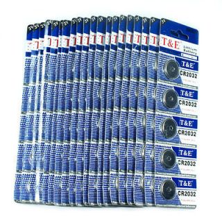 100 PCS CR2032 Lithium Battery 3V Button Cell for Digital Scales 