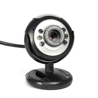   Mega Pixel Webcam Camera With 6 LED MIC F Laptop Computer PC Skype 672