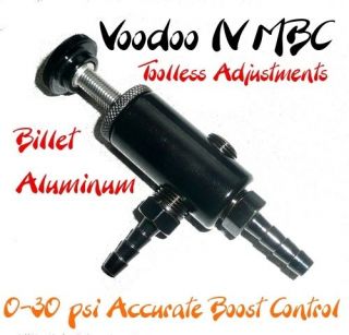 Voodoo IV MBC Manual Turbo Boost Controller 0 30 PSI w/ Ceramic Ball 