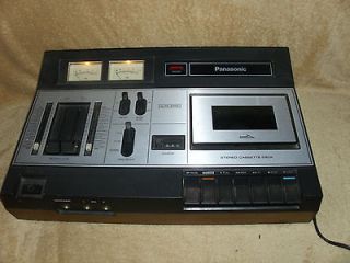 Panasonic Stereo Cassette Deck Vintage