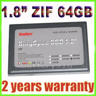 64GB Laptop SSD Hard drive 1.8 ZIF for Macbook Air,1st gen,early 2008 