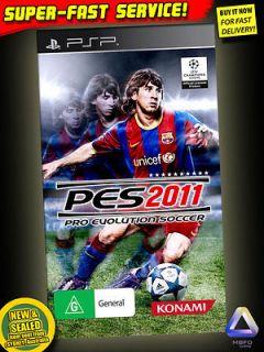 Newly listed (NEW) PRO EVOLUTION SOCCER 2011 game PSP, PES 11 football 