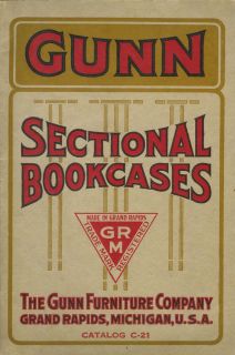 Gunn 1915 Sectional Bookcase Catalog   PDF