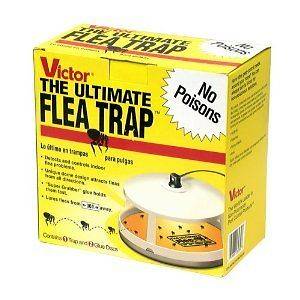 Victor Ultimate Flea Trap Refills Pack of 3 Safe for Children Pets Non 