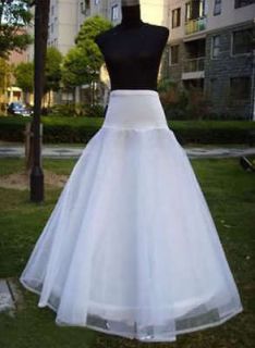 New A one hoops bridal crinoline petticoat skirt slip for wedding 