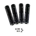 Black Pedal Grips For Go Kart Racing Chassis 3/8 Pedals Go Kart 