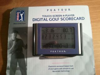 PGA Tour. Digital Golf Scorecard. (Officially Licensed Product)