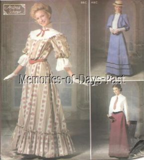   Costume Gibson Girl Mary Poppins My Fair Lady Pattern 9723 B30 34