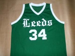CHARLES BARKLEY LEEDS HIGH SCHOOL GREEN JERSEY NEW ANY SIZE FCI
