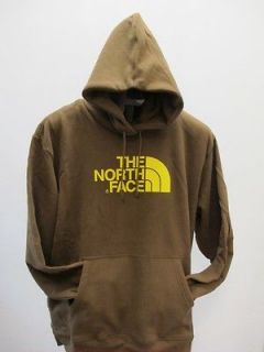   NORTH FACE HALF DOME HOODIE~ AAZZ~ PERFECT SOFT HOODIE~ BURROW BROWN