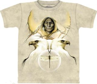 One Family ~ Spirit Totem ~ T Shirt Mens Adult Medium * NEW