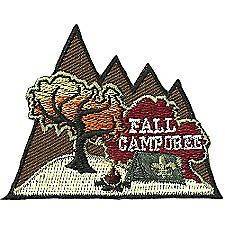 BOY SCOUT BSA OFFICIAL COLLECTORS FALL CAMPOREE TENT CAMP FIRE 7 PATCH 