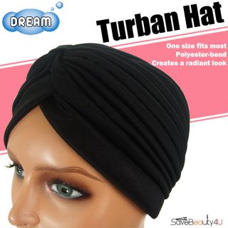   Turban Hat Superior Quality Stretchable Turban Hat *Pick One Color