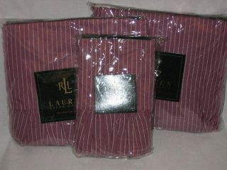 Ralph Lauren BRITTANY Stripe King Pillowcases