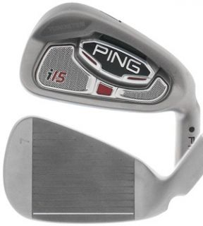 Ping i15 7 Iron Black Dot (Steel AWT Regular) LEFT 7i i 15 Golf Club
