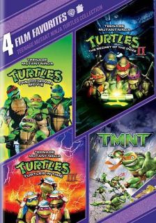 NEW   Teenage Mutant Ninja Turtles Four Film Favorites
