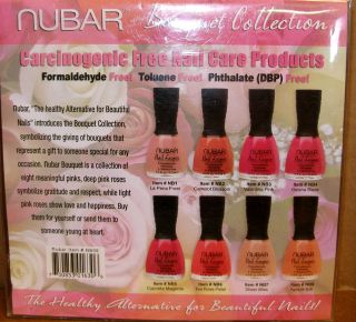 Nubar Bouquet Collection Nail Lacquer Variety Colors