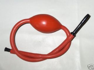 Syringe enema with nozzle   clinical   rubber